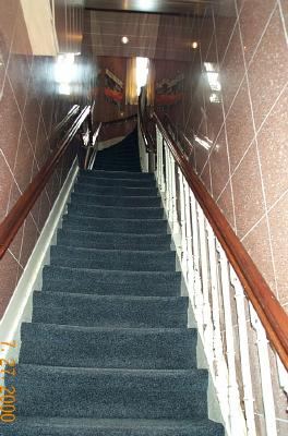 Hotel Stairs - With Stairs Like This Amsterdam Doesn't Need Violent Crime